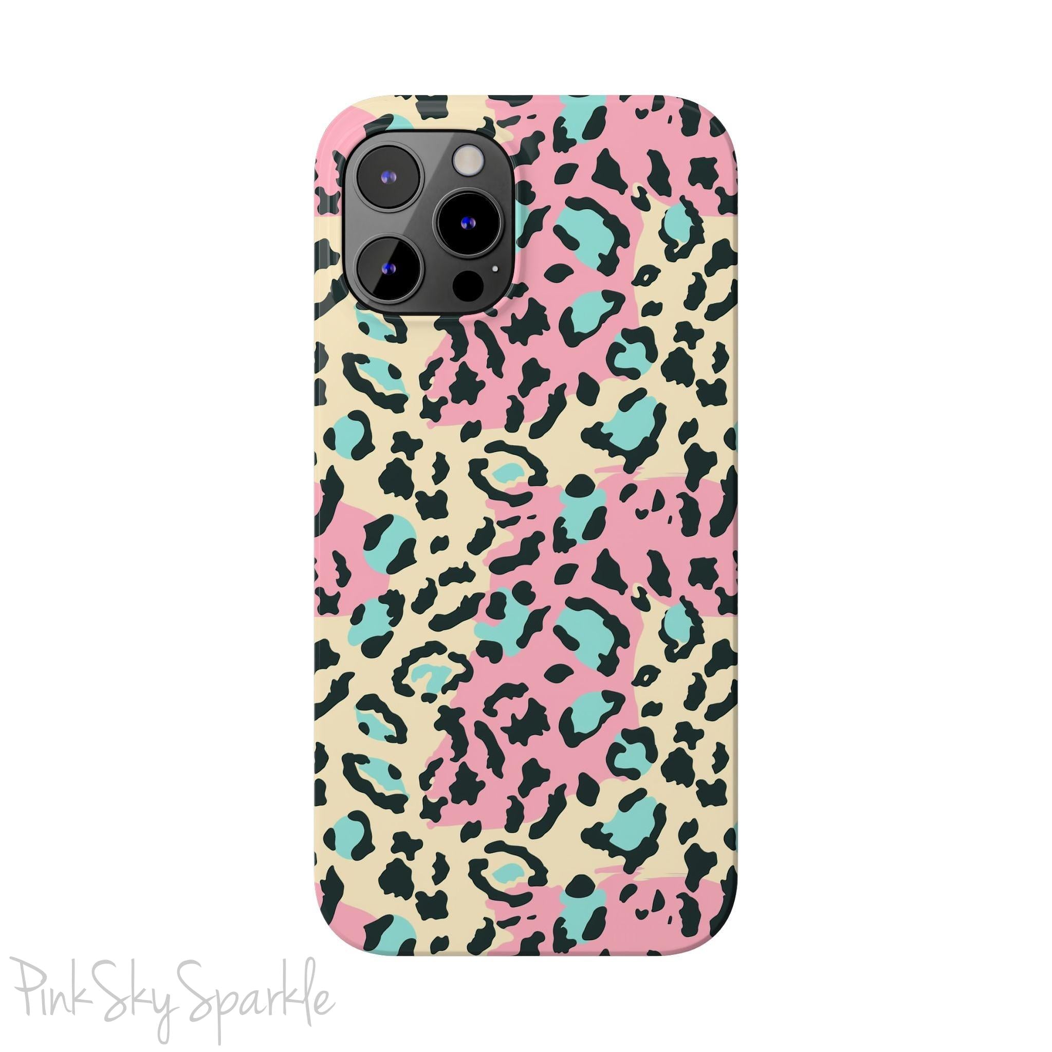 Pastel Prowl Slim iPhone Case