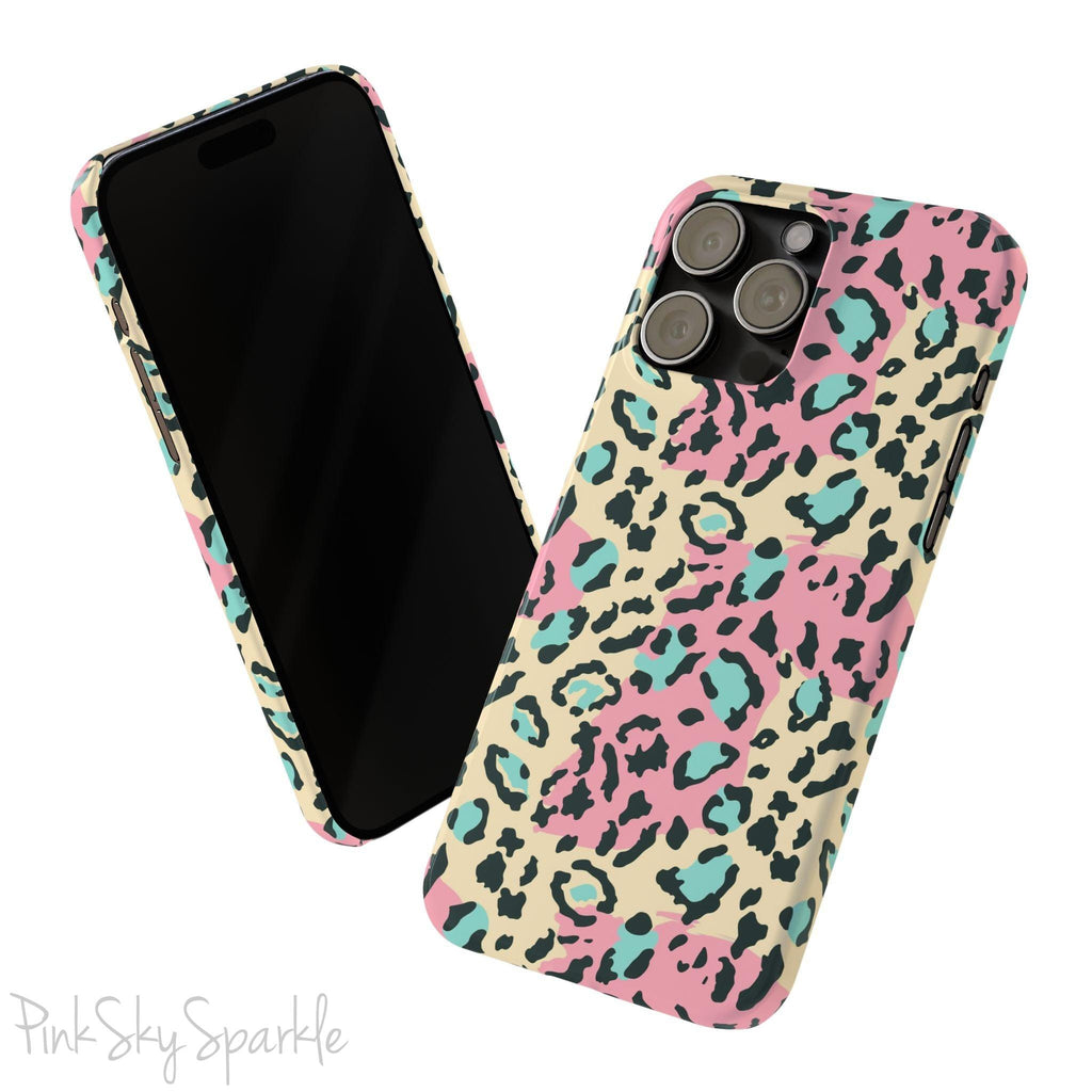 Pastel Prowl Slim iPhone Case
