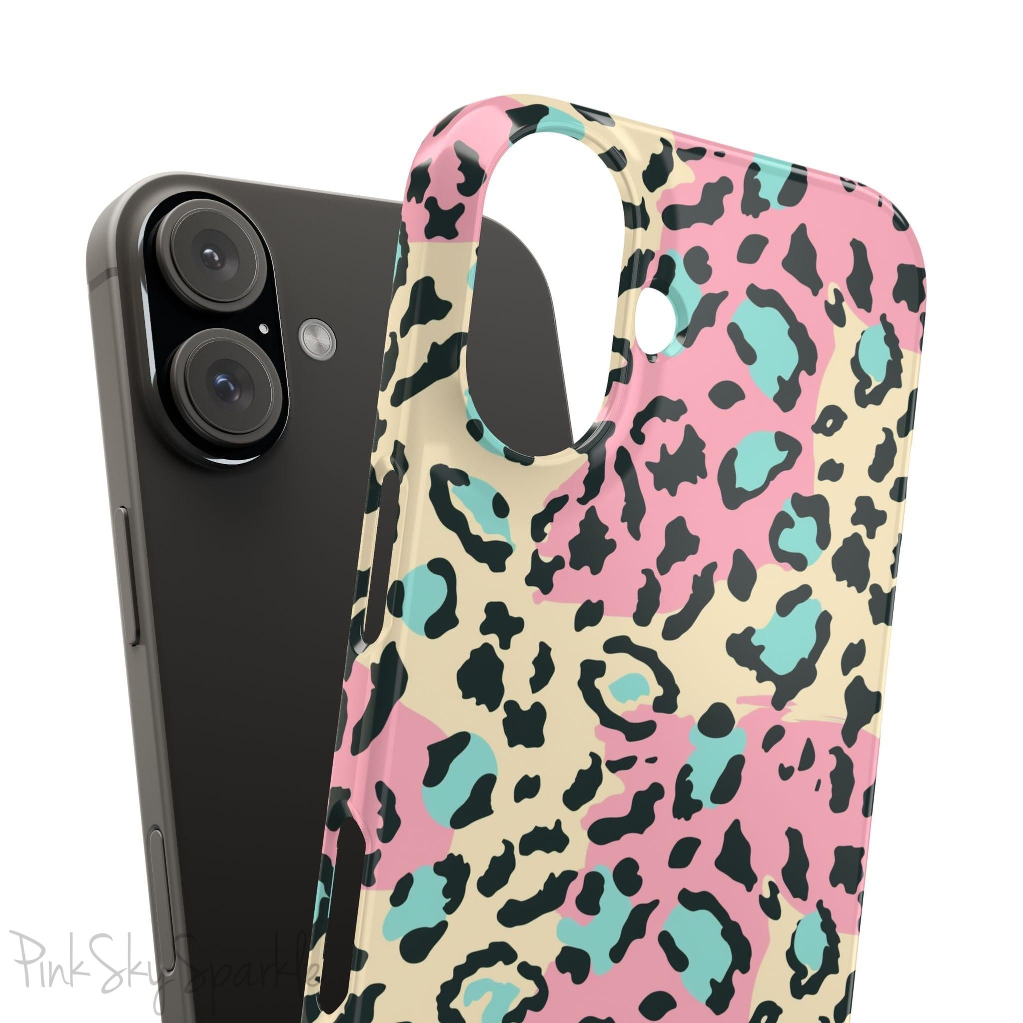 Pastel Prowl Slim iPhone Case
