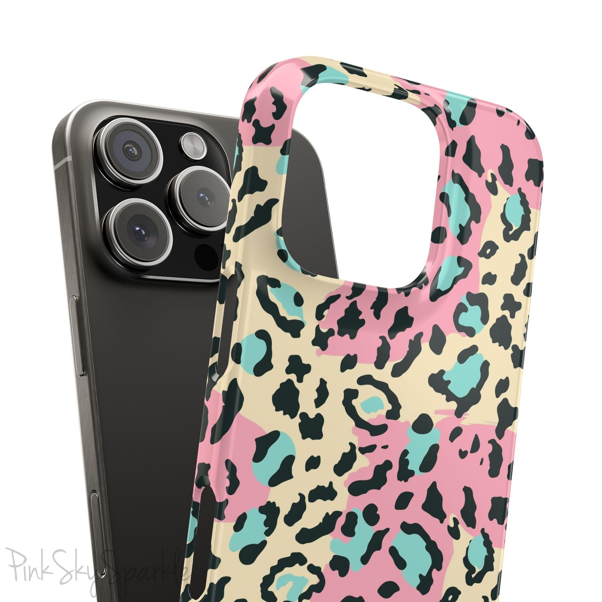 Pastel Prowl Slim iPhone Case
