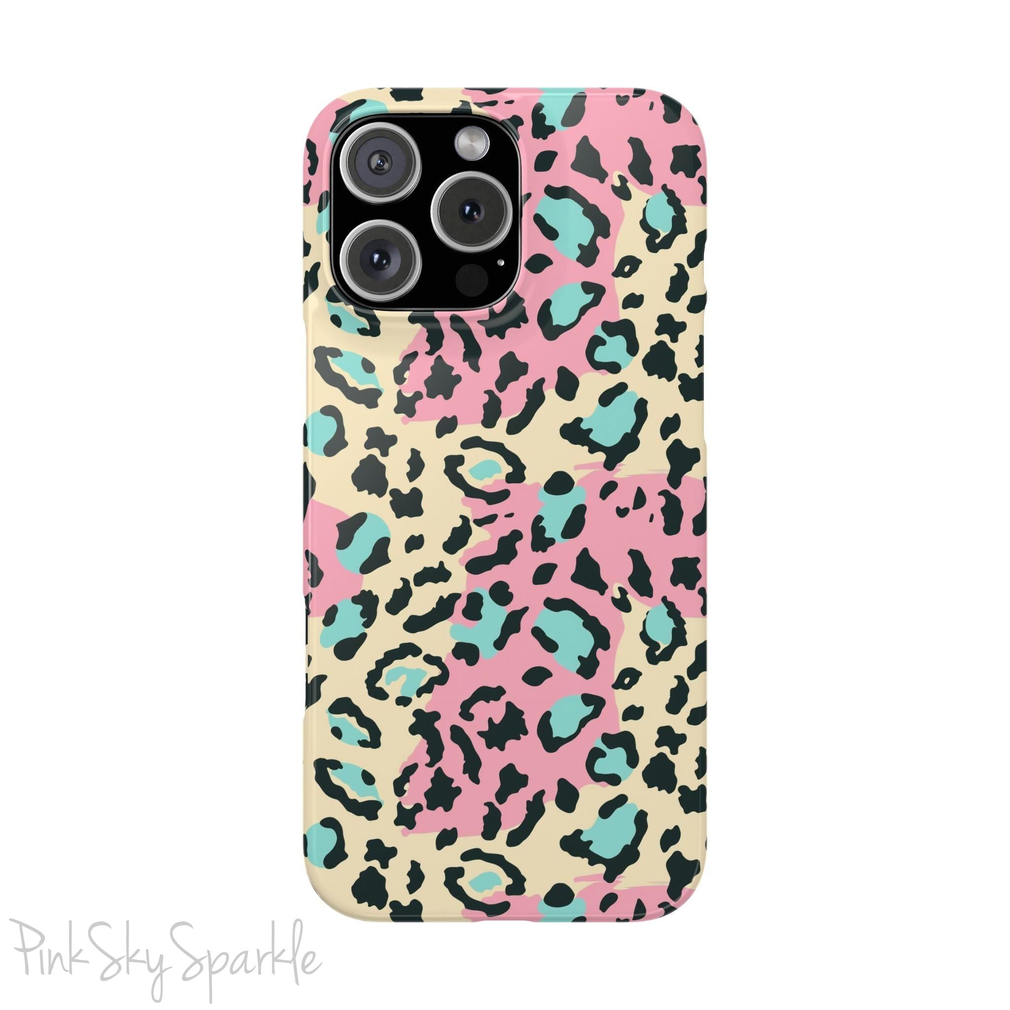 Pastel Prowl Slim iPhone Case