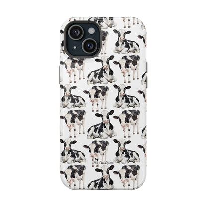 Pasture Pal Magnetic iPhone Case – Cute Cow Print Phone Case