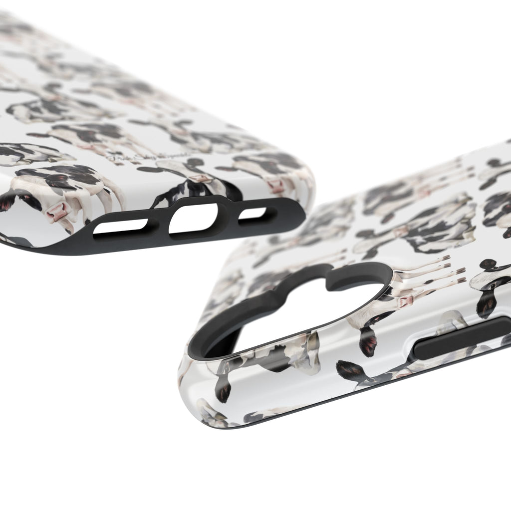 Pasture Pal Magnetic iPhone Case – Cute Cow Print Phone Case