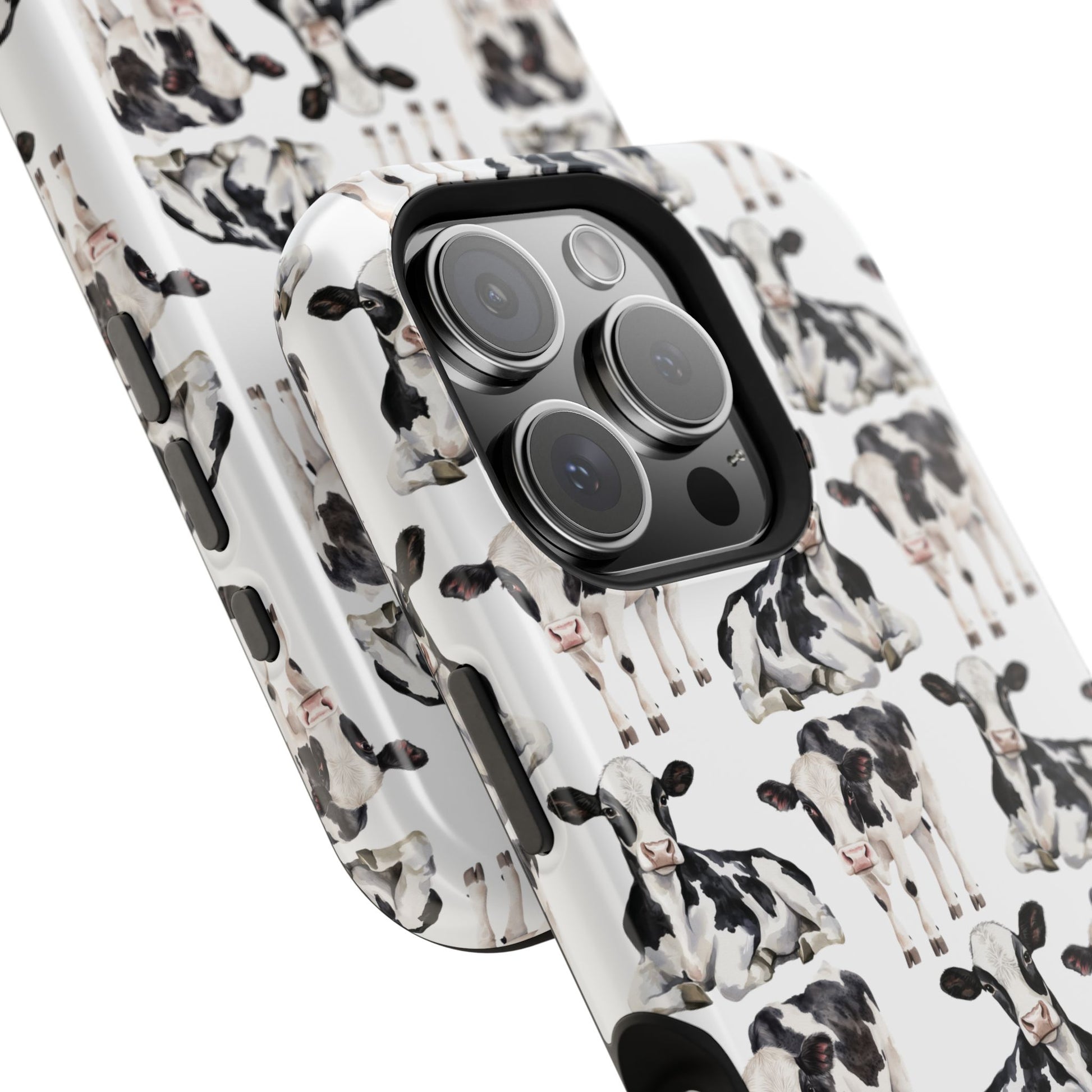 Pasture Pal Magnetic iPhone Case – Cute Cow Print Phone Case
