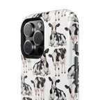 Pasture Pal Magnetic iPhone Case – Cute Cow Print Phone Case