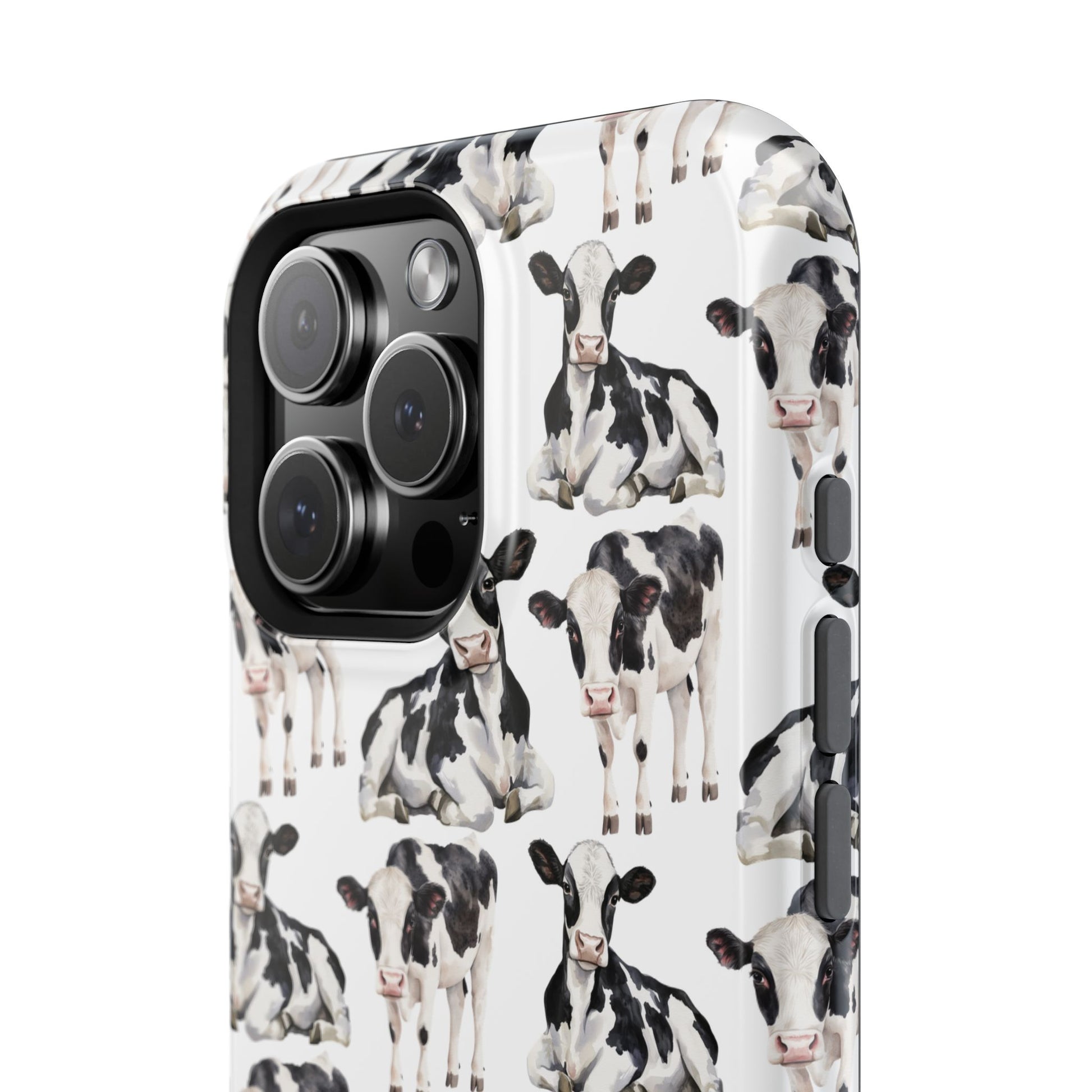 Pasture Pal Magnetic iPhone Case – Cute Cow Print Phone Case