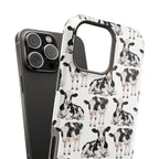 Pasture Pal Magnetic iPhone Case – Cute Cow Print Phone Case