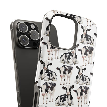 Pasture Pal Magnetic iPhone Case – Cute Cow Print Phone Case