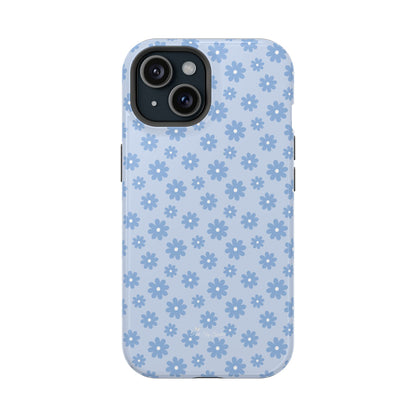 Periwinkle Bloom Magnetic iPhone Case