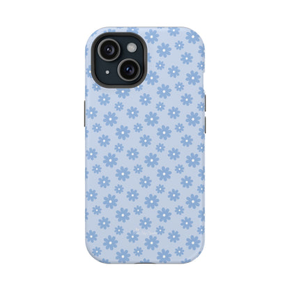 Periwinkle Bloom Magnetic iPhone Case