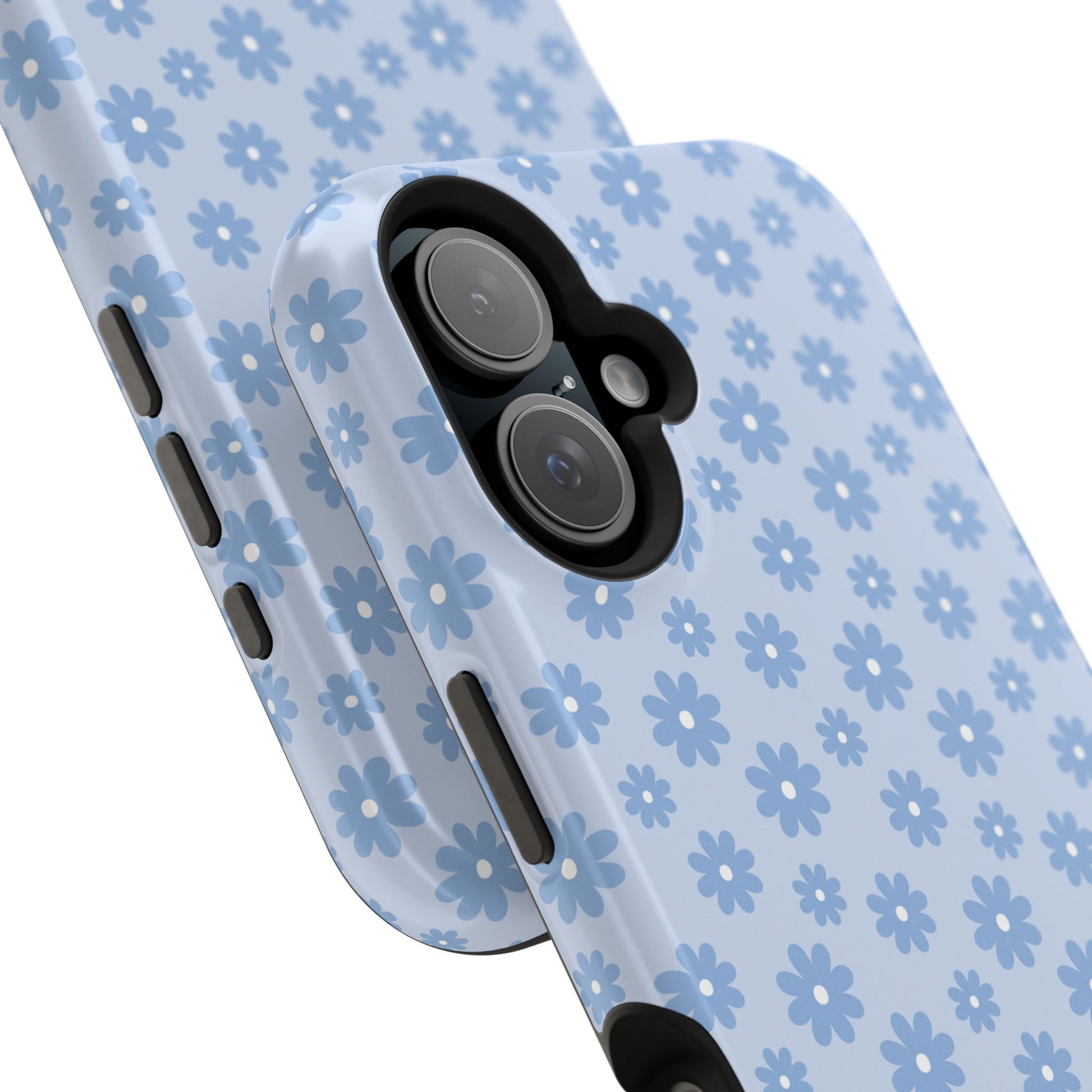 Periwinkle Bloom Magnetic iPhone Case