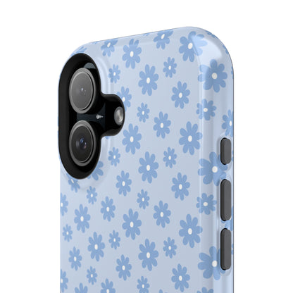 Periwinkle Bloom Magnetic iPhone Case