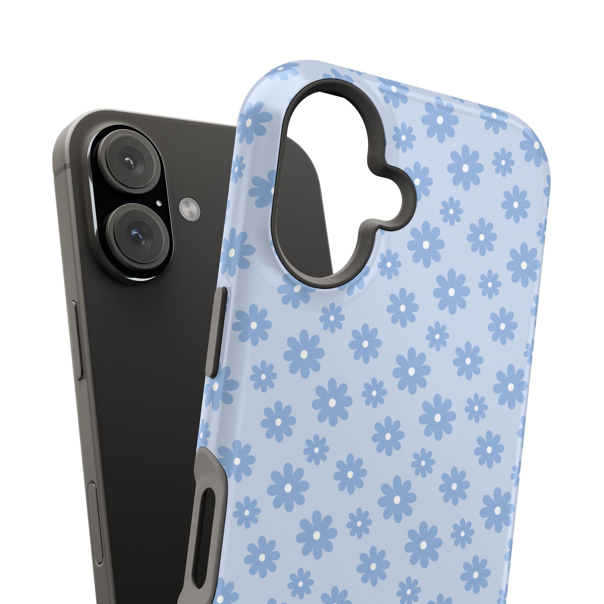 Periwinkle Bloom Magnetic iPhone Case