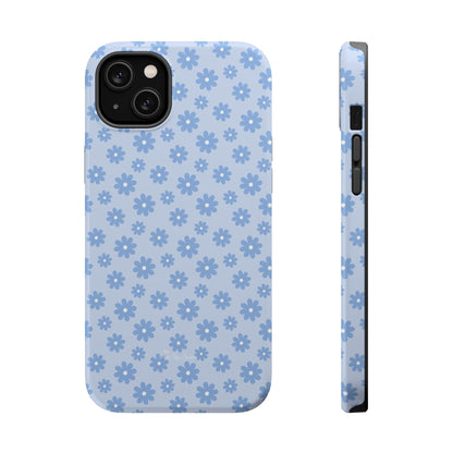 Periwinkle Bloom Magnetic iPhone Case