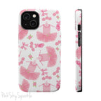 Grace and charm come together with the Petit Pirouette Magnetic iPhone Case. Featuring delicate pink tutus and elegant pink bows in, this case is perfect for dance lovers and those who adore coquette aesthetics. Stylish, durable, and compatible with iPhone models 13, 14, 15, and 16.