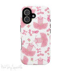 Grace and charm come together with the Petit Pirouette Magnetic iPhone Case. Featuring delicate pink tutus and elegant pink bows in, this case is perfect for dance lovers and those who adore coquette aesthetics. Stylish, durable, and compatible with iPhone models 13, 14, 15, and 16.