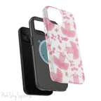 Grace and charm come together with the Petit Pirouette Magnetic iPhone Case. Featuring delicate pink tutus and elegant pink bows in, this case is perfect for dance lovers and those who adore coquette aesthetics. Stylish, durable, and compatible with iPhone models 13, 14, 15, and 16.