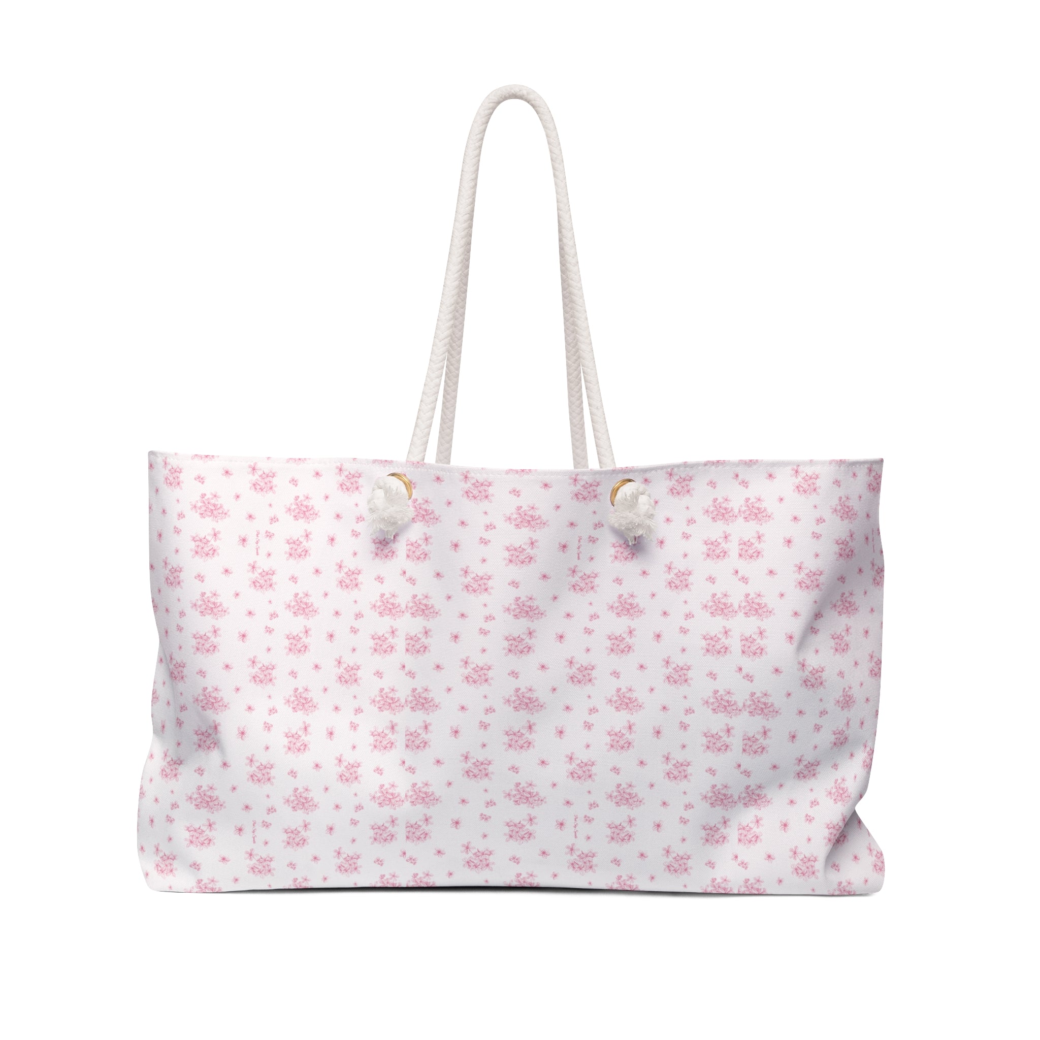 Pink Bloom Weekender Tote Bag