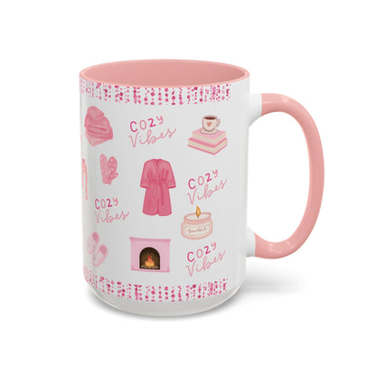 Pink Cozy Vibes Mug