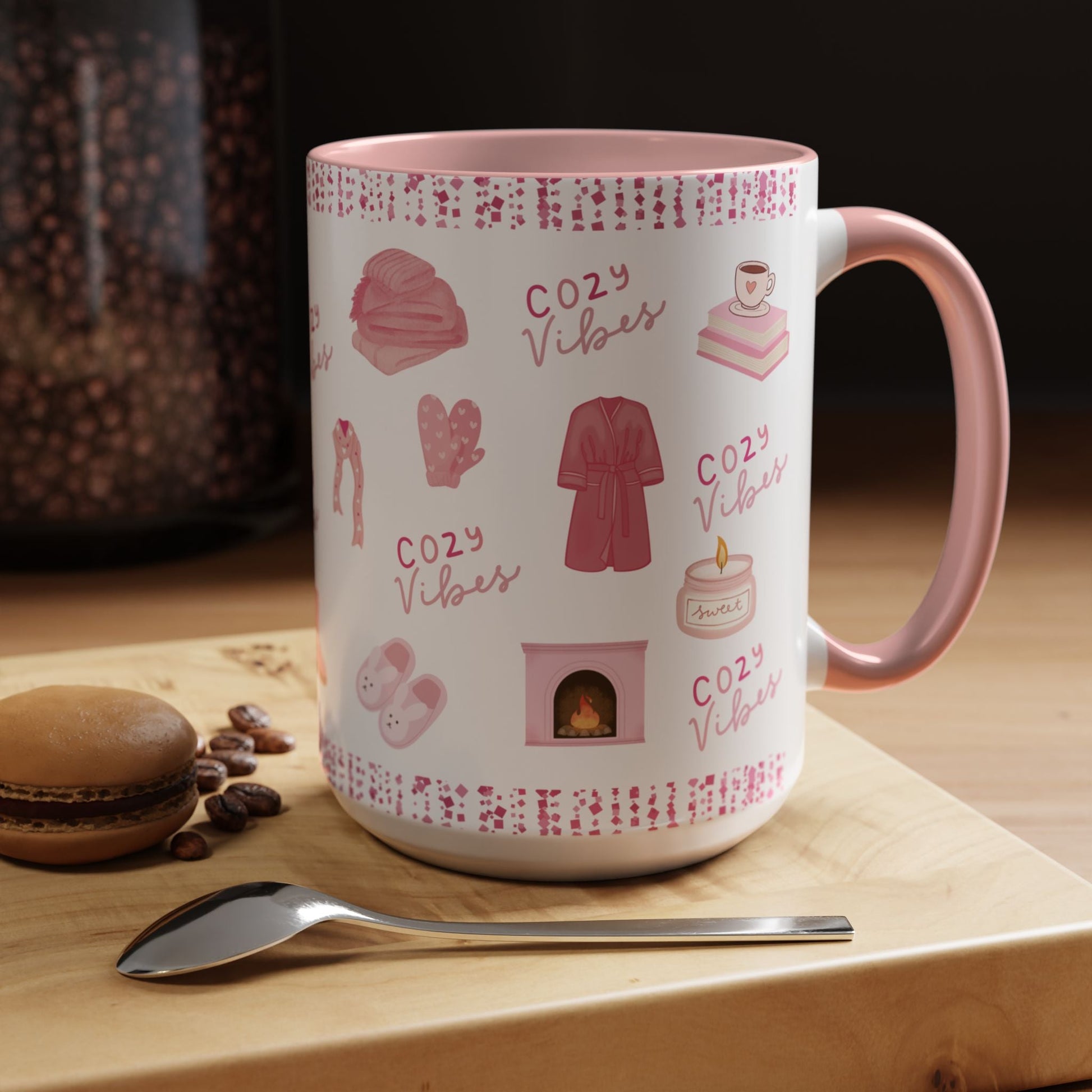 Pink Cozy Vibes Mug