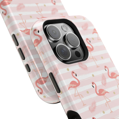 Pink Flamingo Magnetic Tough Case