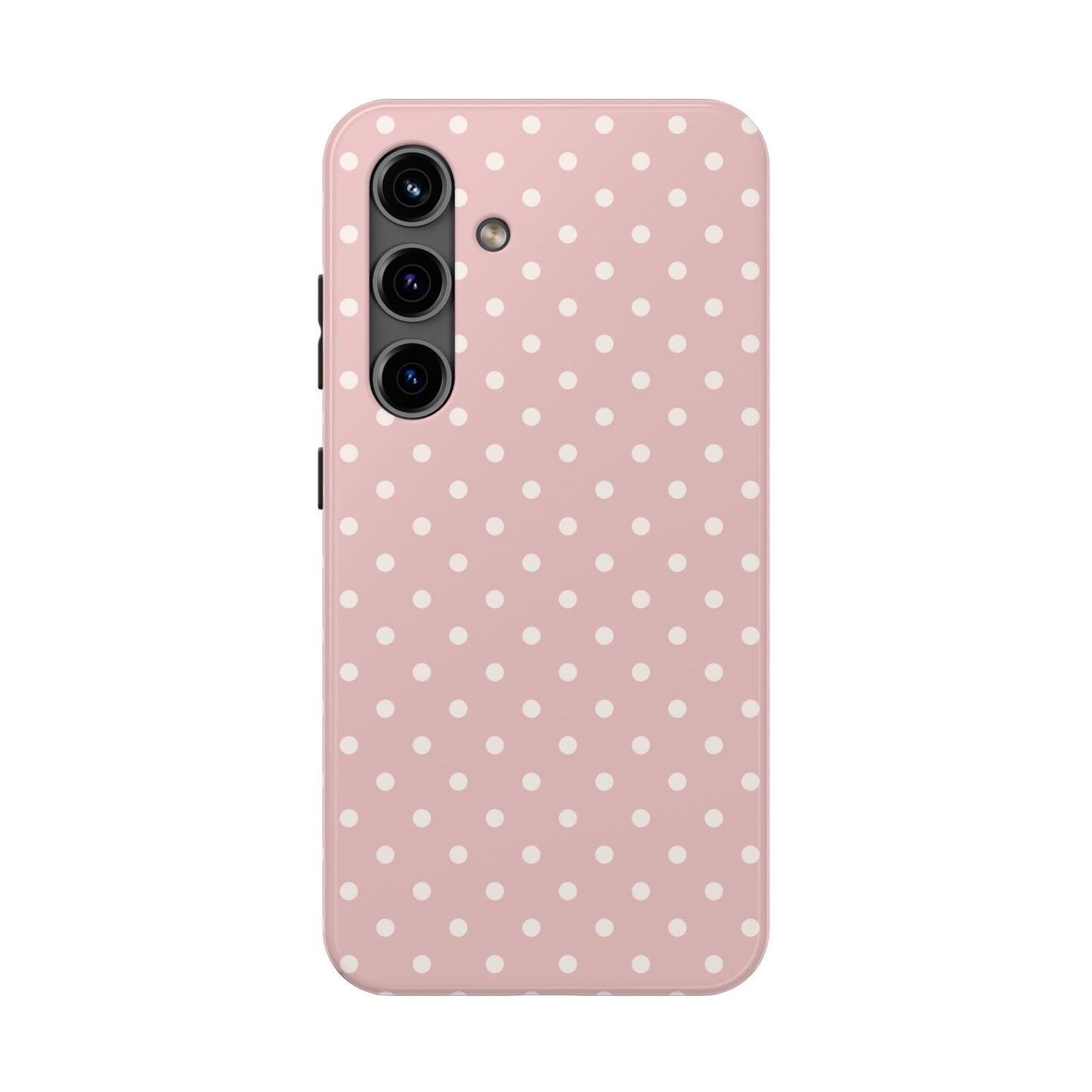 Pink Polka Dots Samsung Galaxy Phone Case