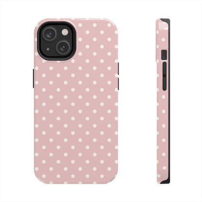 Pink Polka Dots iPhone Case