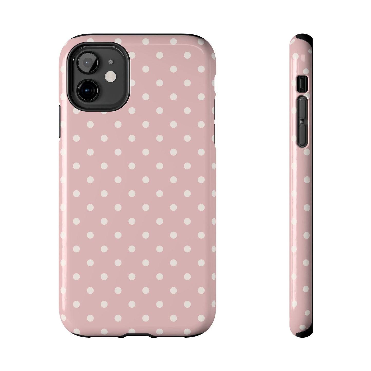 Pink Polka Dots iPhone Case