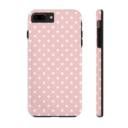 Pink Polka Dots iPhone Case