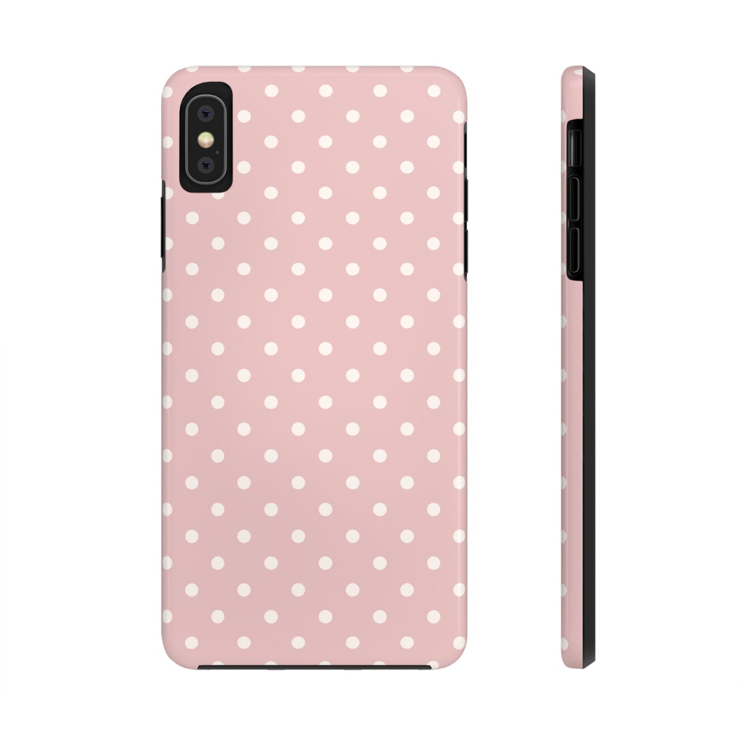 Pink Polka Dots iPhone Case