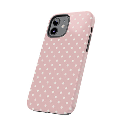 Pink Polka Dots iPhone Case