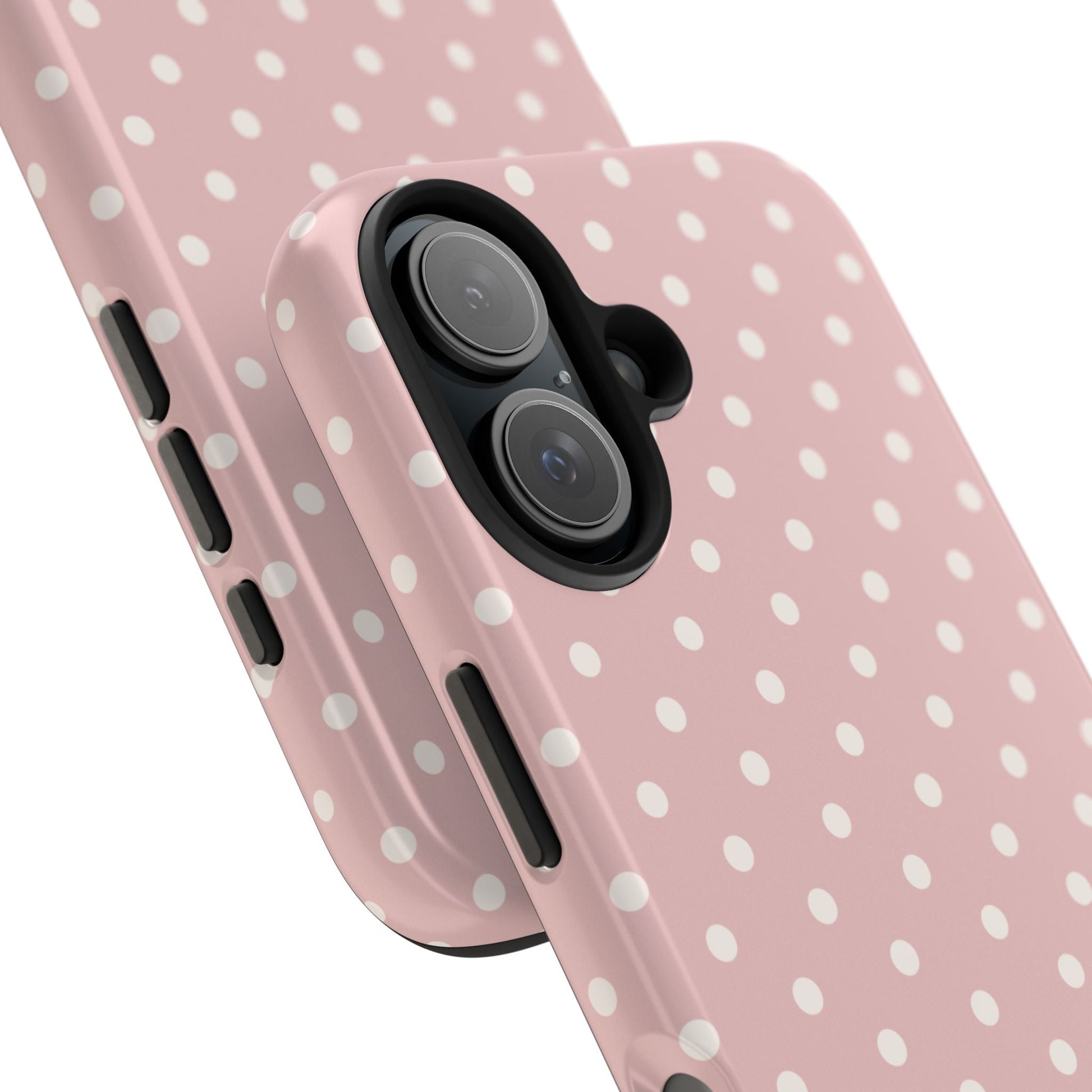 Pink Polka Dots iPhone Case