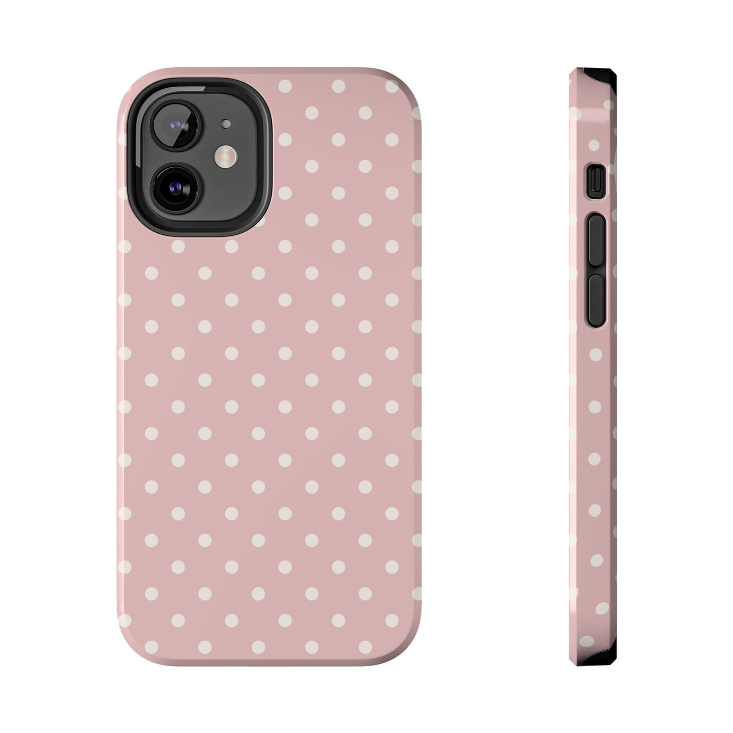 Pink Polka Dots iPhone Case