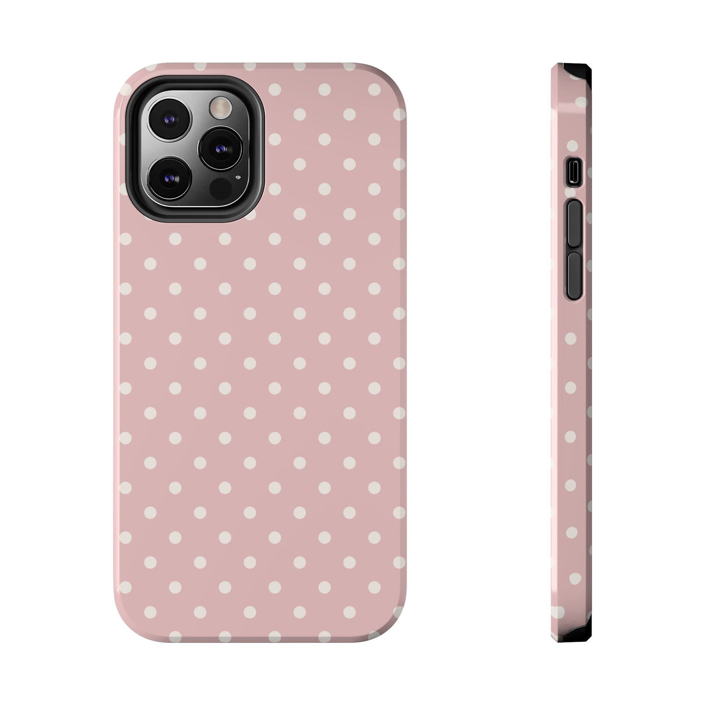 Pink Polka Dots iPhone Case