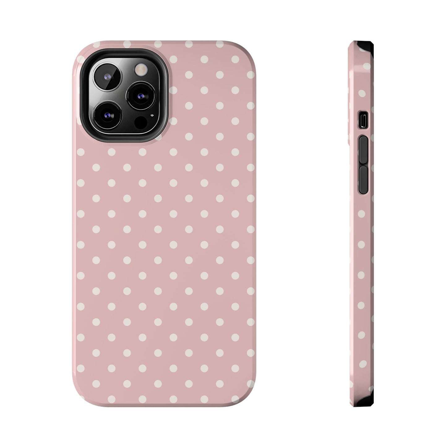 Pink Polka Dots iPhone Case