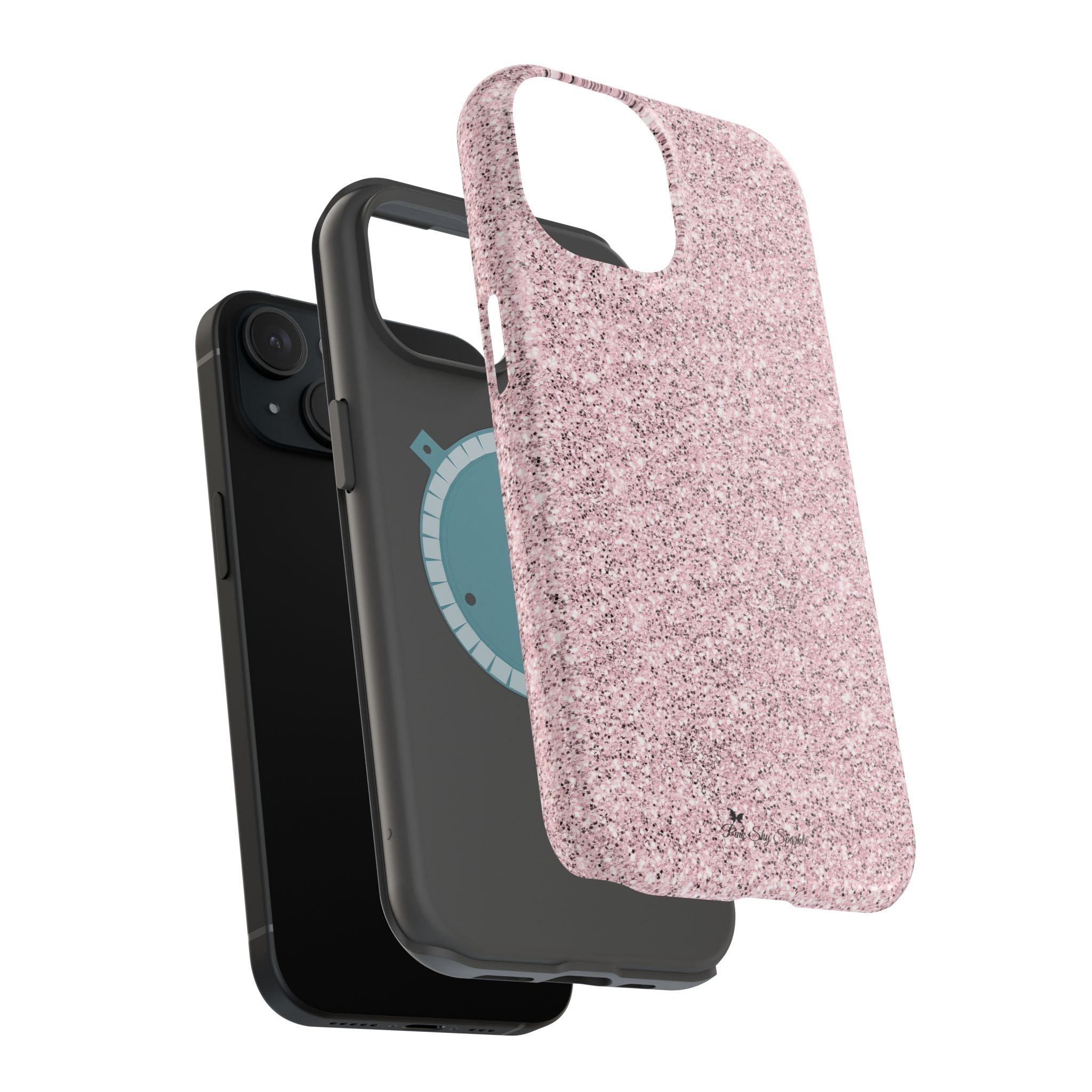 Pink Sugar Sparkle Magnetic iPhone Case