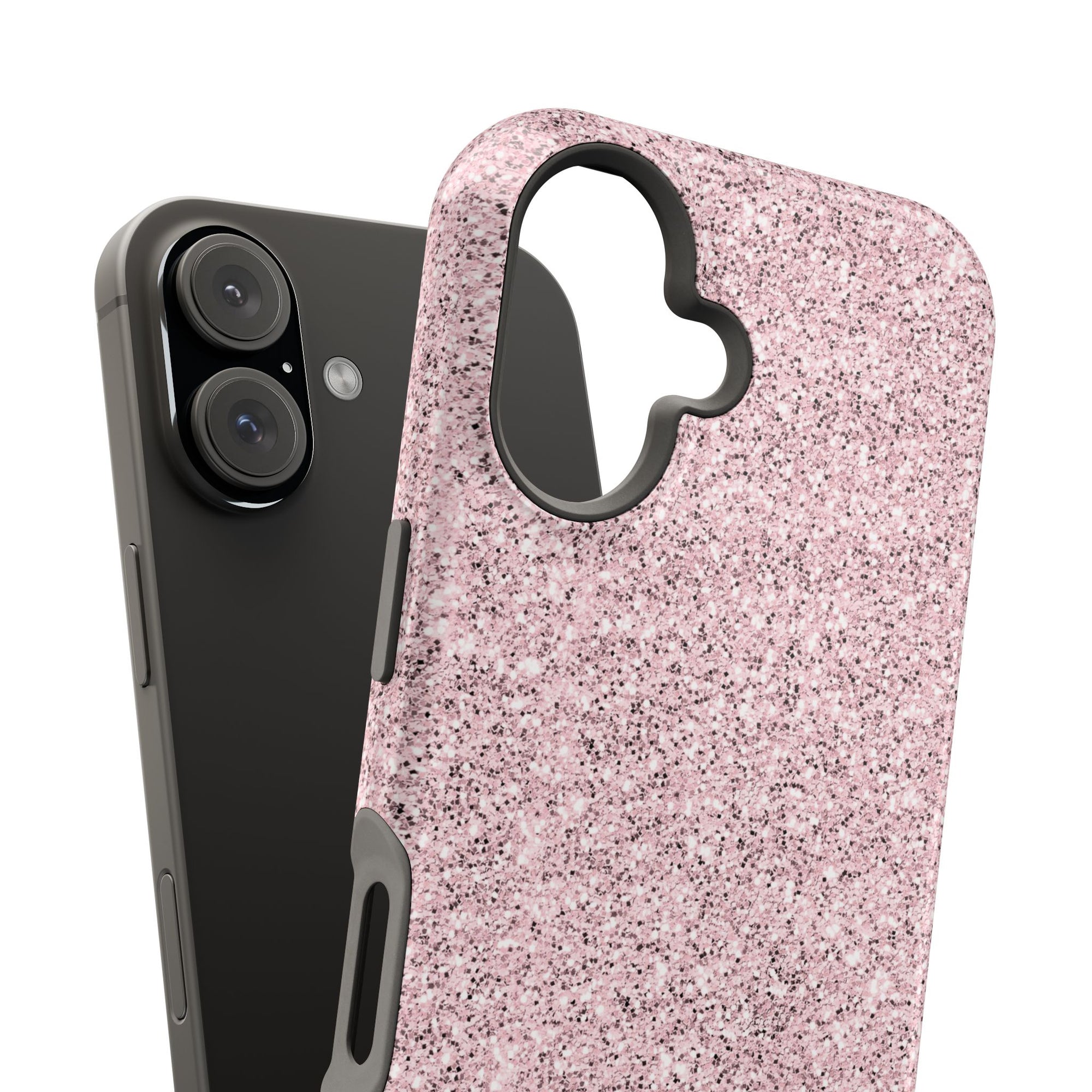 Pink Sugar Sparkle Magnetic iPhone Case