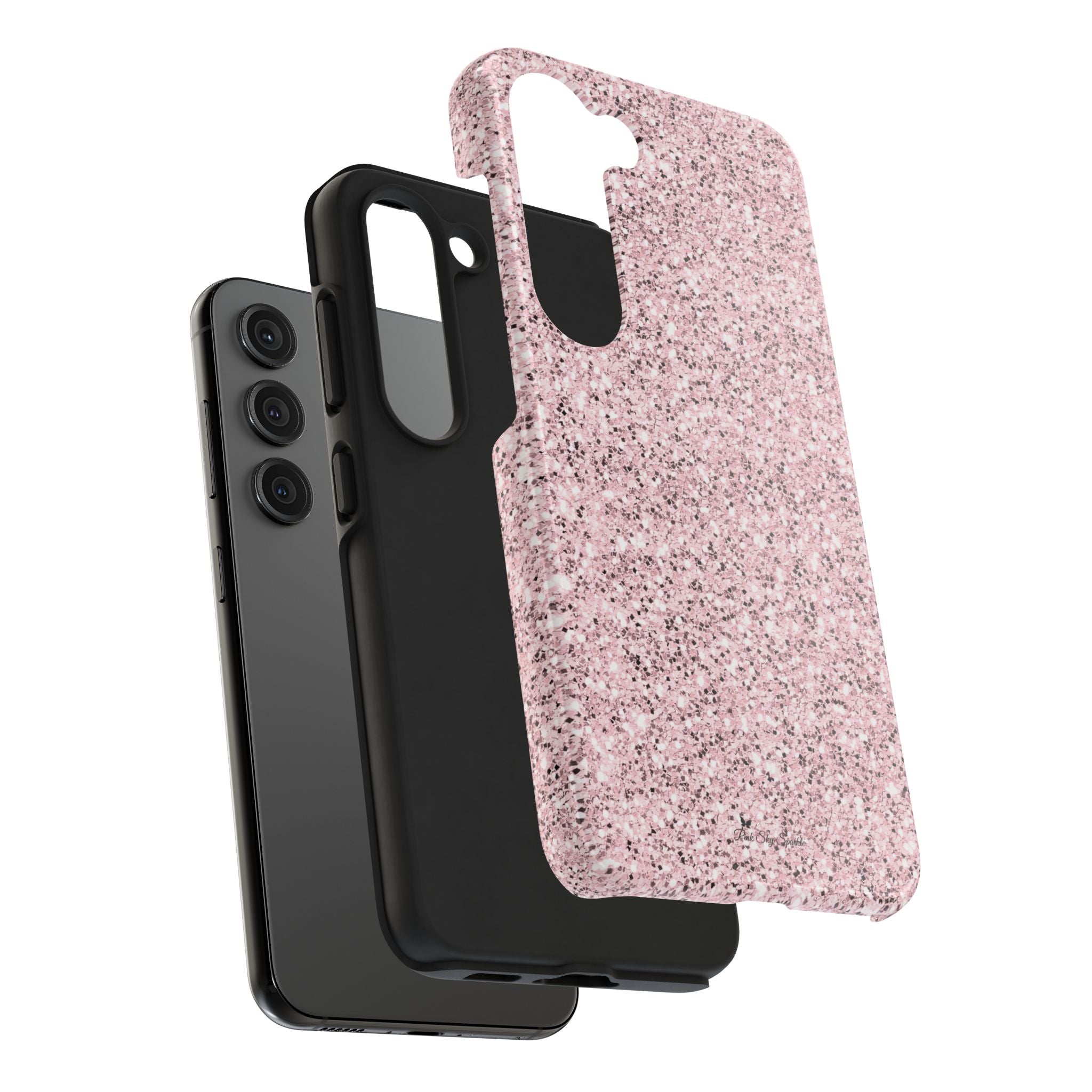 Pink Sugar Sparkle Tough Samsung Galaxy Phone Case