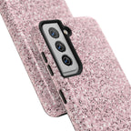 Pink Sugar Sparkle Tough Samsung Galaxy Phone Case