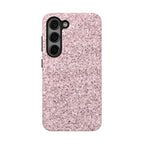 Pink Sugar Sparkle Tough Samsung Galaxy Phone Case