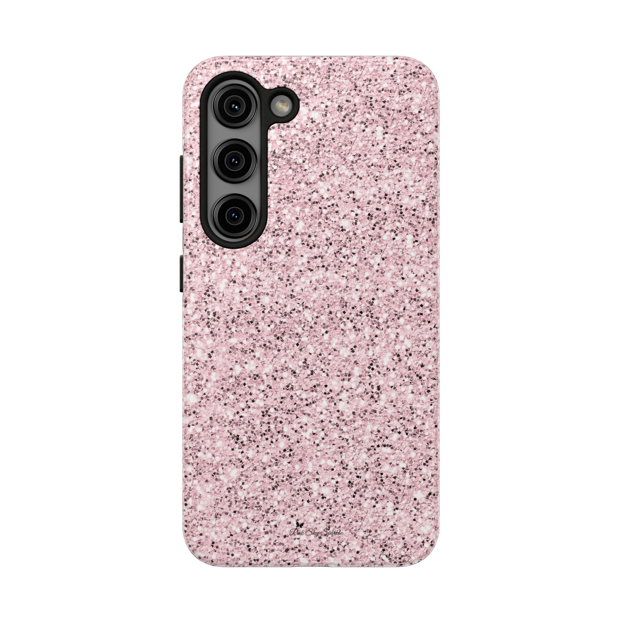 Pink Sugar Sparkle Tough Samsung Galaxy Phone Case