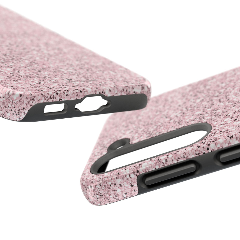 Pink Sugar Sparkle Tough Samsung Galaxy Phone Case