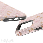 Pink Whimsical Holiday Magnetic iPhone Case