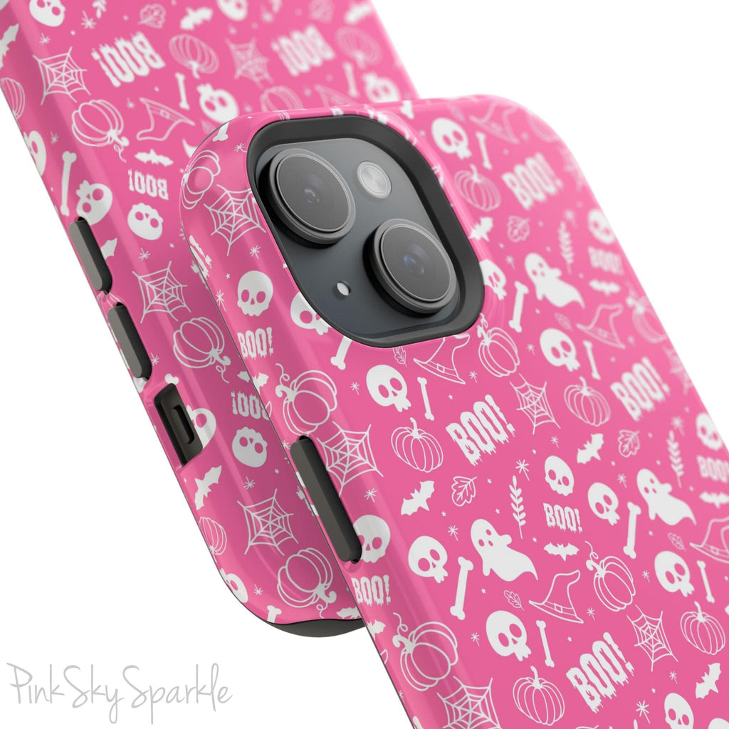 Pink BOO! Magnetic iPhone Case