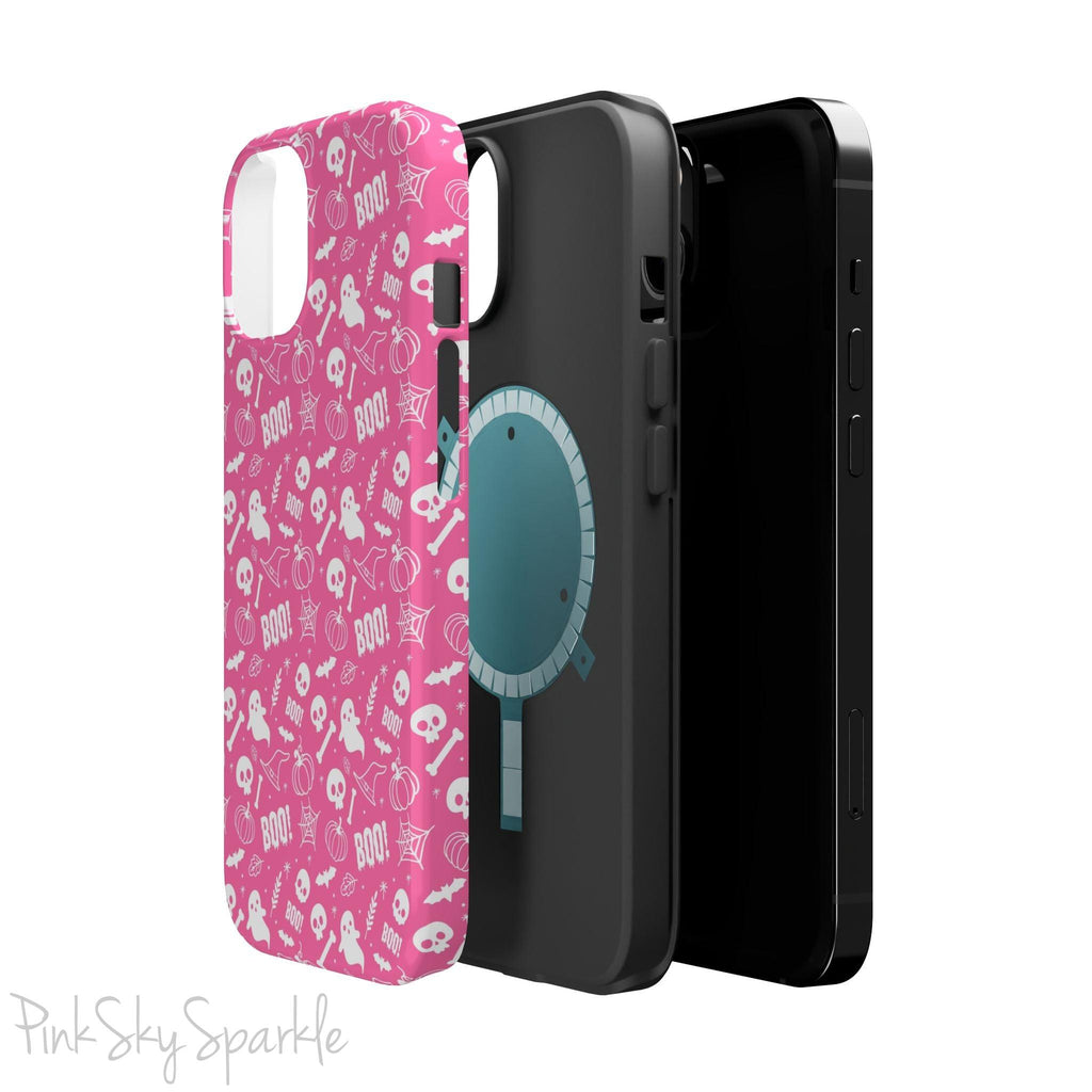 Pink BOO! Magnetic iPhone Case
