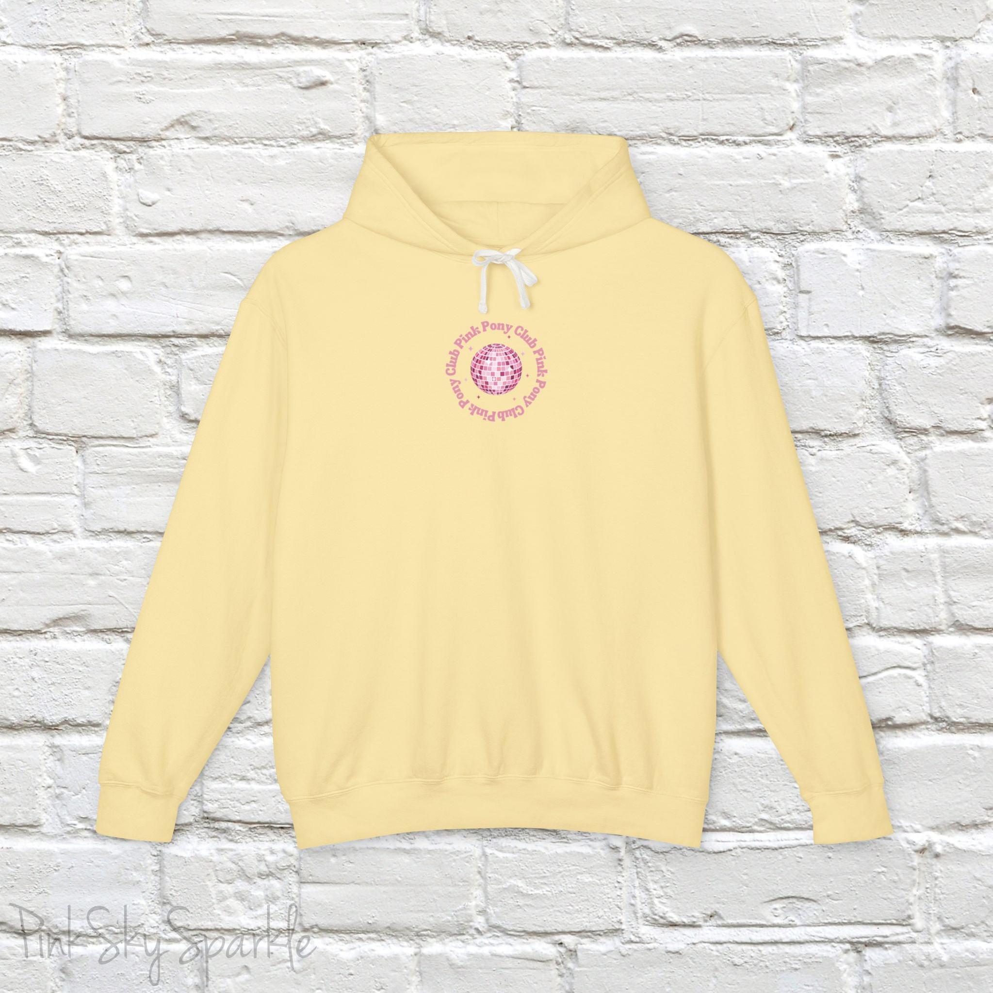 Pink Pony Club Lightweight Hooded Sweatshirt