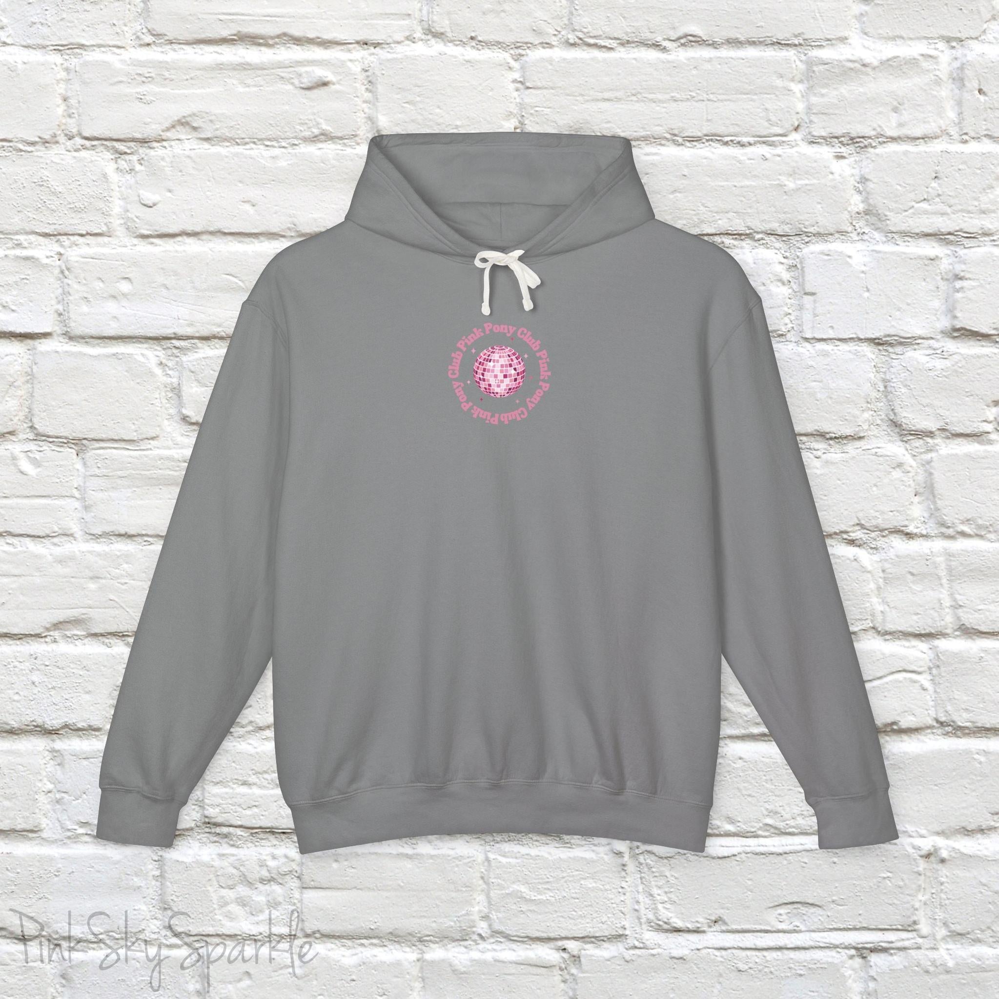 Pink Pony Club Lightweight Hooded Sweatshirt