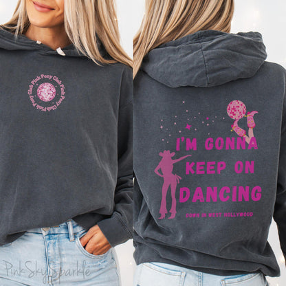 Pink Pony Club Lightweight Hooded Sweatshirt