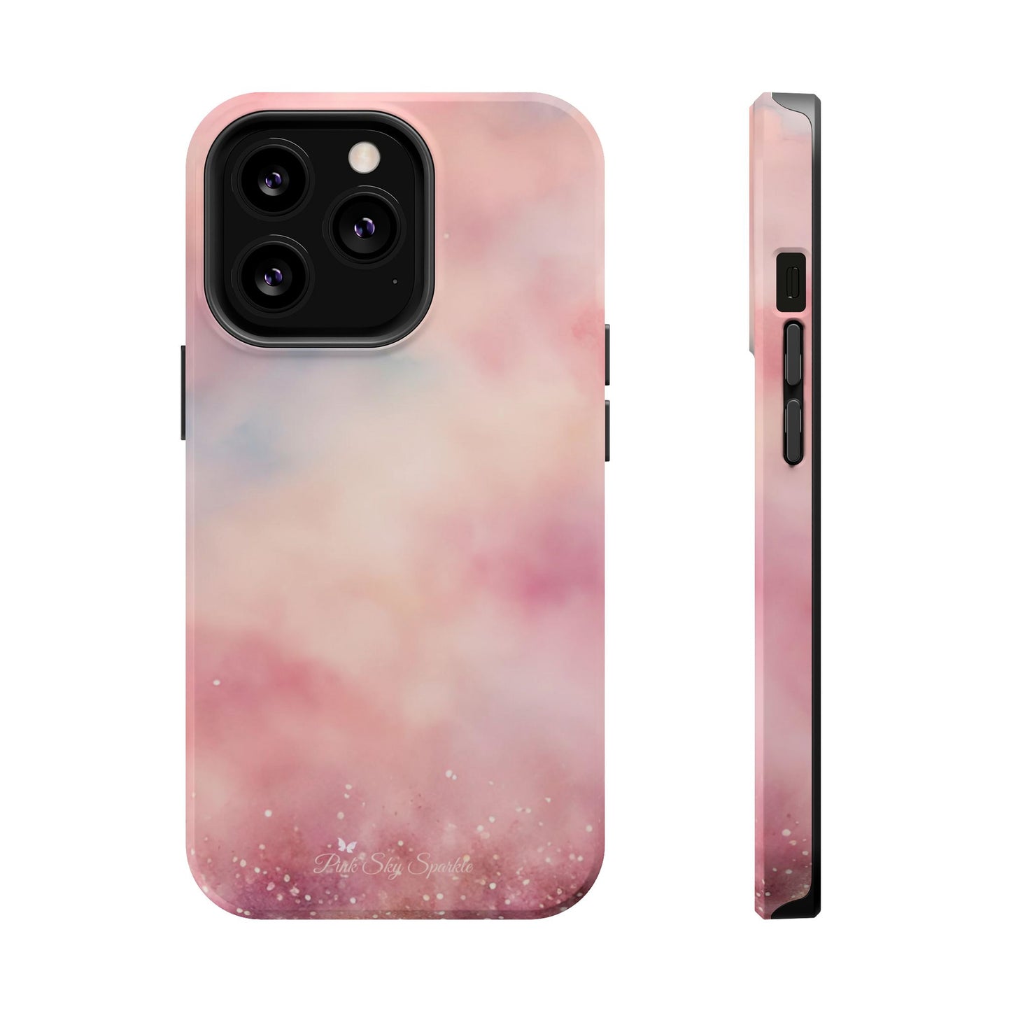 Pink Sky Dreams Magnetic iPhone Case