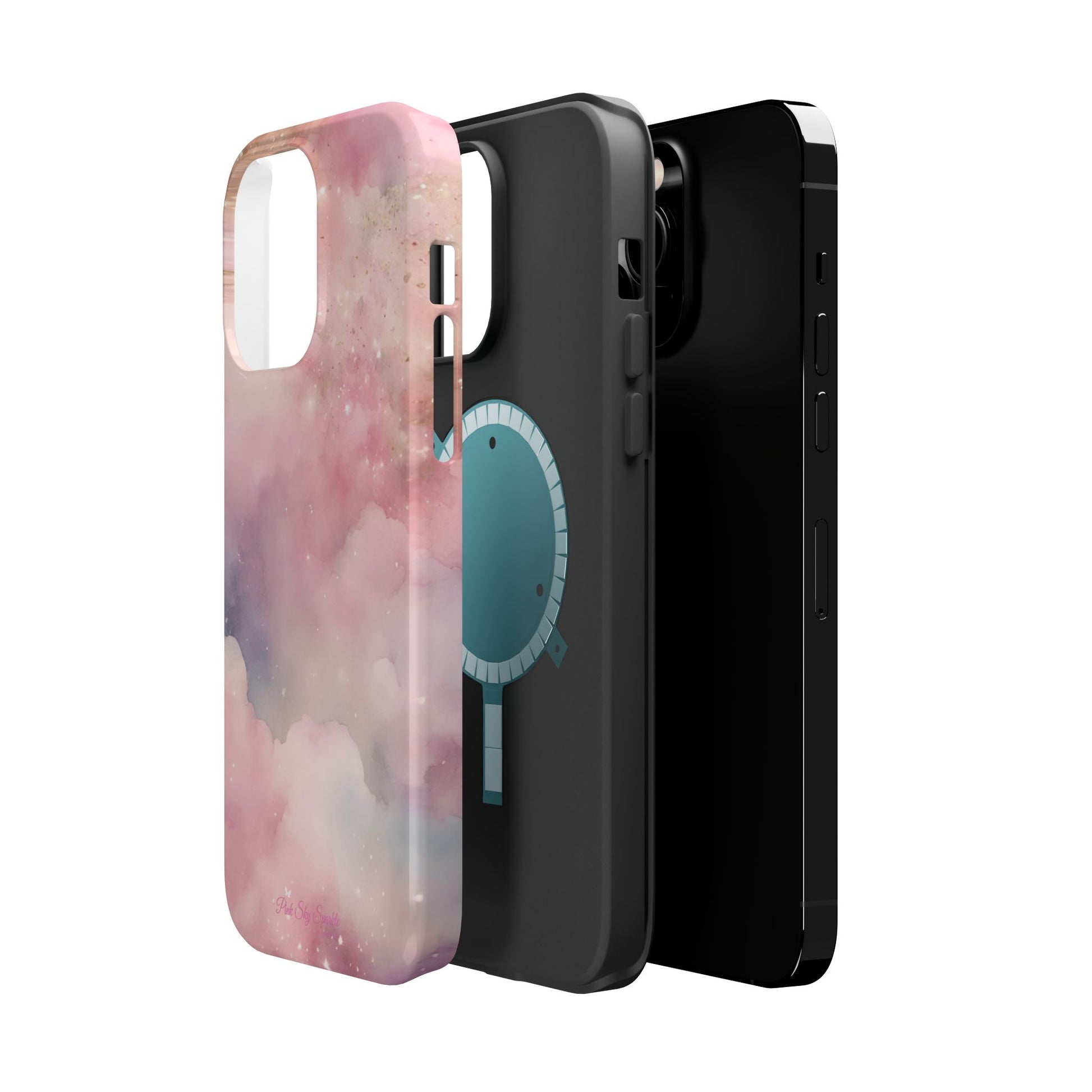 Pink Sky iPhone Case